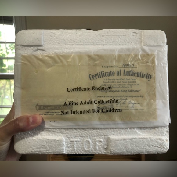 2007 King Gaspar & King Melchior from the Nativity Garland Collection - Picture 13 of 13